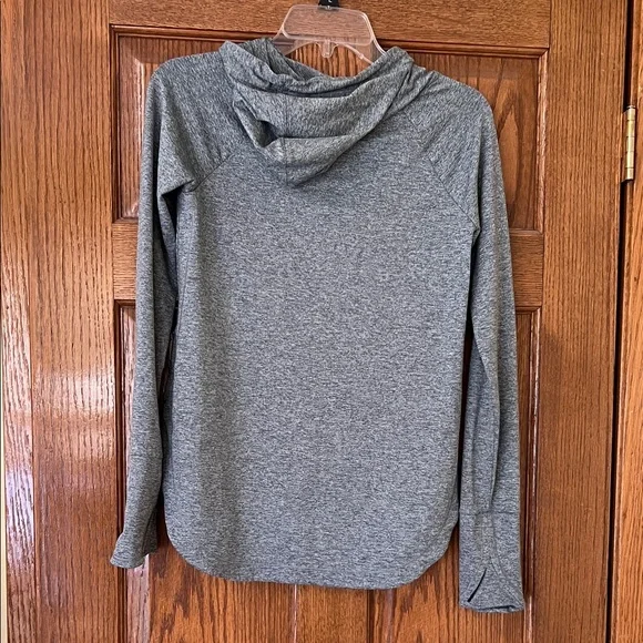 Athleta Green Hoodie Sweatshirt - Picture 2 of 3
